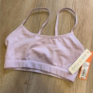 Women's Lavender Ribbed Bralette